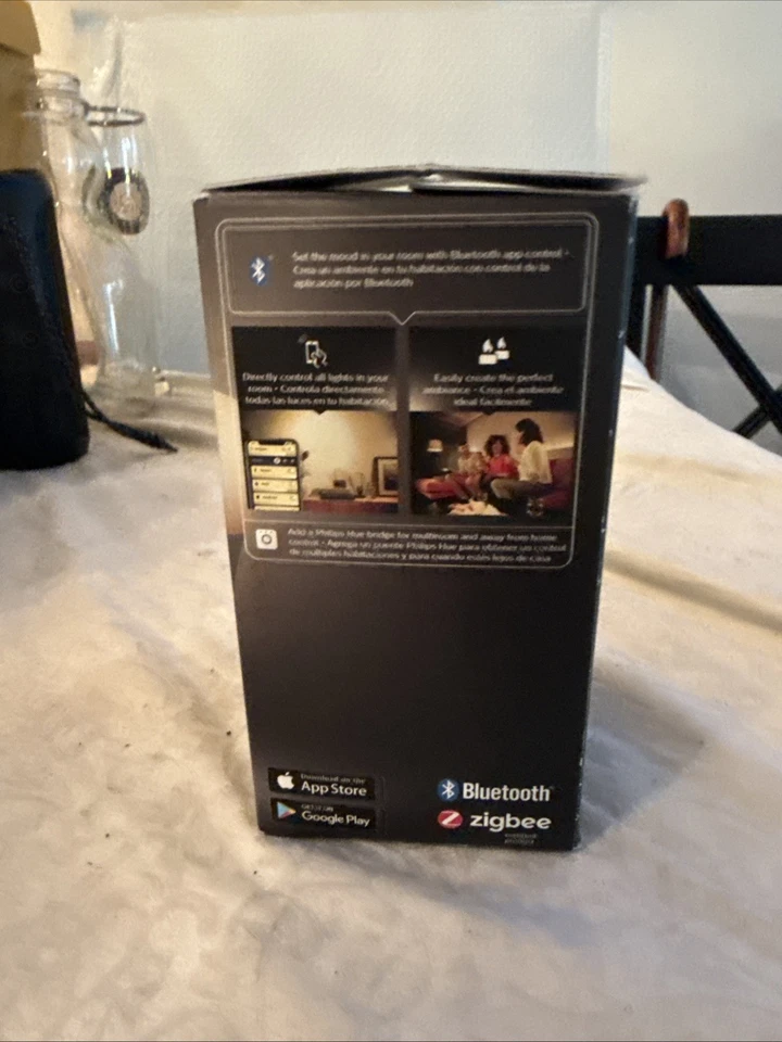 Philips Hue White Smart Bulb - 476861 Bluetooth App Control A19 BULB REPLACEMENT - Image 3 of 4