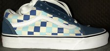 Vans Old Skool Checkerboard Mens Womens Size US 5 MEN, 6.5 WOMEN, UK 4, EUR 36.5