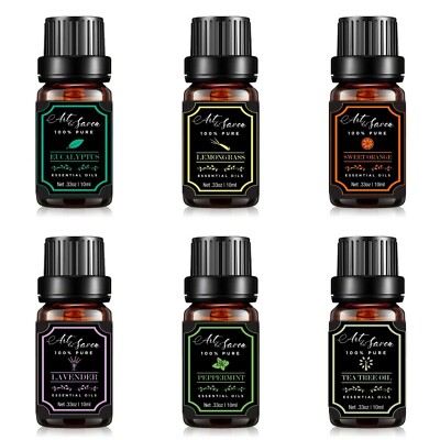 Art Du Savon Body & Mind Meditation Aromatherapy Essential Oils Wellness Set