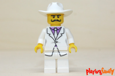 LEGO CITY, Plattenboss, Figur aus LEGO -Teilen, MOC, passt zu Set 10260 & 40448