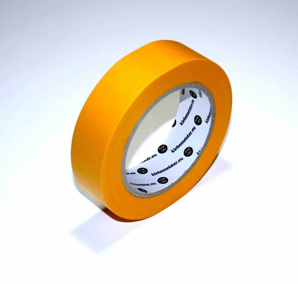 ANGEBOT // 20x Goldband Abklebeband Malerband // 30mm x 50m // KARTON PREIS - Bild 3 von 4