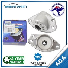 Pair Rear Top Strut Mount For Skoda Fabia Roomster 5J 77 TSI MPI TDi I4 1.2 1.4