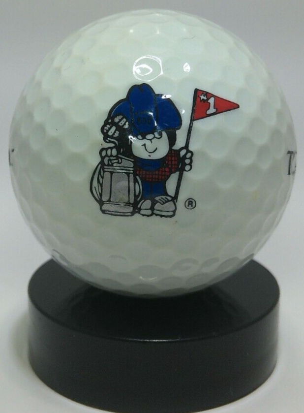 1 VINTAGE WILSON TC2 TOUR DISTANCE Bob's Golf Logo RARE Golf Ball