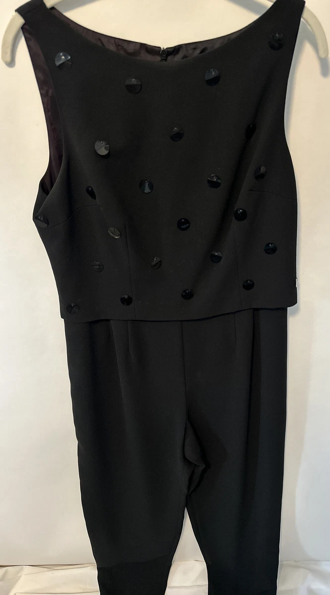 Laundry by shelli segal black sale jumpsuit