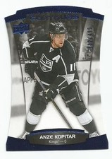 15/16 UD Contours ANZE KOPITAR Blue Parallel #d 332/499 LOS ANGELES KINGS