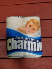 Vintage Charmin Toilet Paper Bathroom Tissue Movie TV Prop Squeezably Soft 1980s