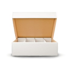 1 Riesen Deck-Box - (weiß) für 4000 Karten ...