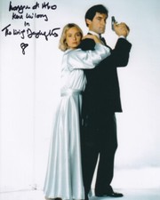 MARYAM D´ABO signed Autogramm 20x25cm JAMES BOND in Person autograph COA
