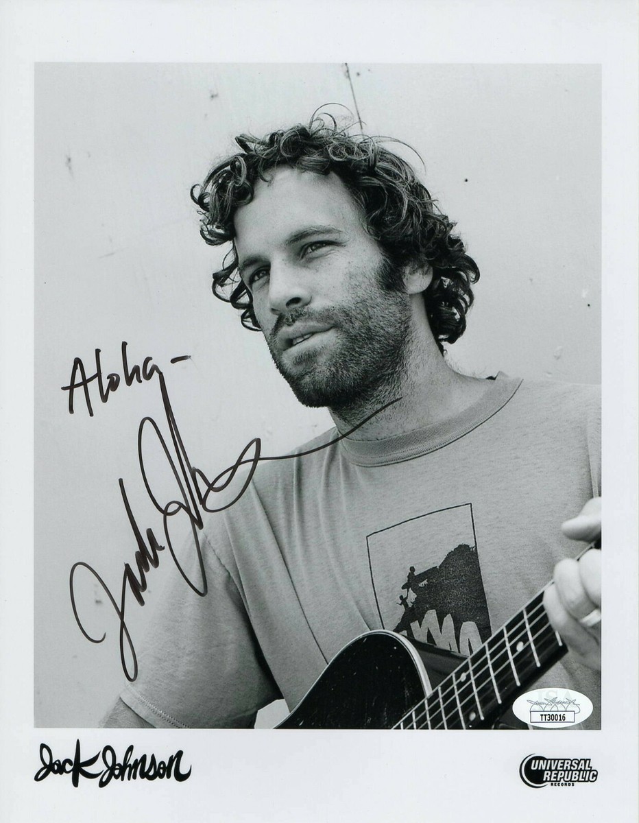 ジャック・ジョンソン直筆サイン入り超大型写真…Jack Johnson Jack Johnson Autograph | signed photographs
