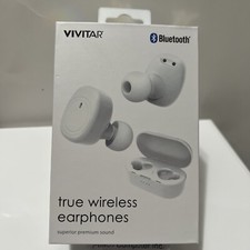 Vivitar In-Ear Headphones Tru Wireless with Charging Case
