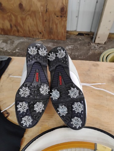 Footjoy Ladies Golf Shoes Size 7.5 With Plastic Cleats For Spring/Summer - Picture 3 of 4