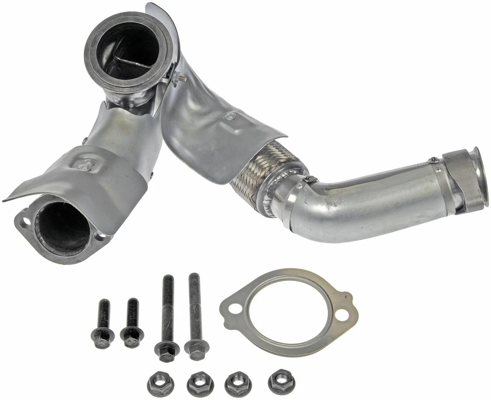 Tubo de turbocompresor izquierdo para Ford F-250 Super Duty 2003-2004 6,0 L V8 Dorman Foto 2 de 2