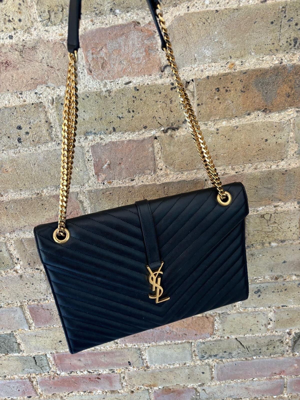 Saint Laurent YSL Envelope Bag - Large