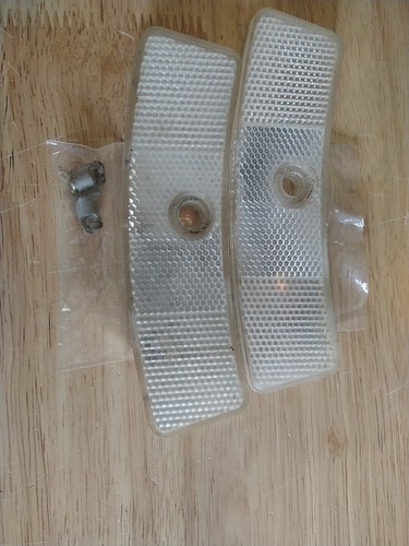 Schwinn Stingray Scrambler Original Wheel Spoke Mount Reflectors 1978 - Picture 11 of 12