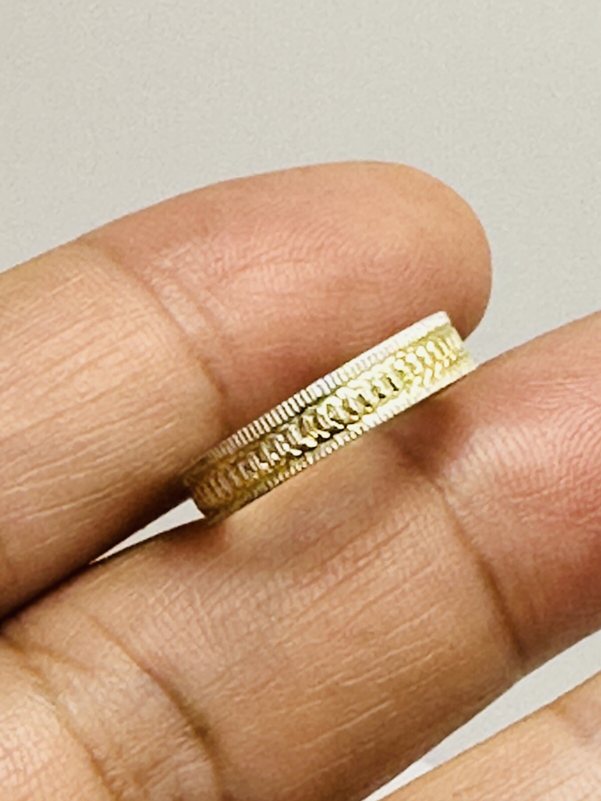 sterling silver toe rings adjustable Two Tone - image 2