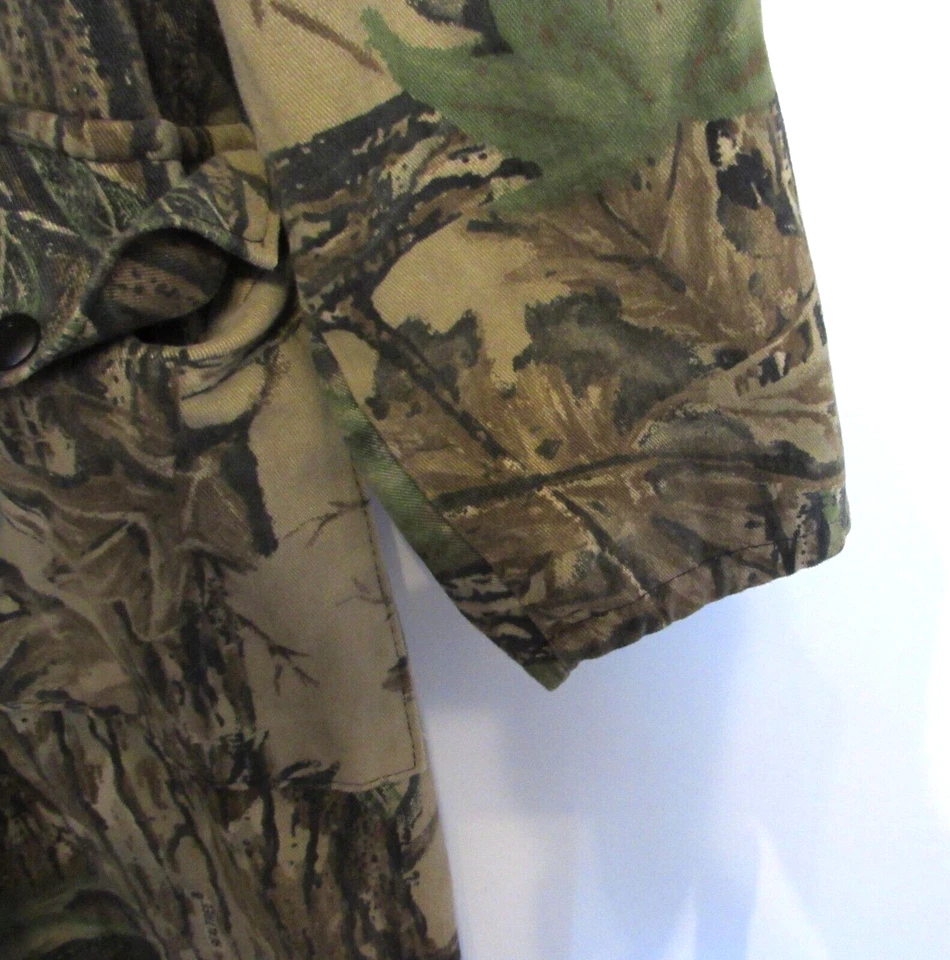 Vintage Realtree Camo Patriot Industries Zip Up Coveralls Made USA Size Large - Image 4 of 4