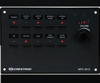 Crestron MPC-M10-B-T Media Presentation Controller Panel (N