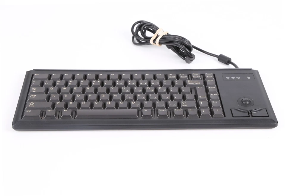Keyboard; USB, 83 Key, Optical Trackball; (Black) (ROHS) - Image 2 of 4