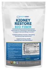 Kidney Restore Bio Fiber 2.5 LBS Organic Acacia Remove Waste Health Supplement