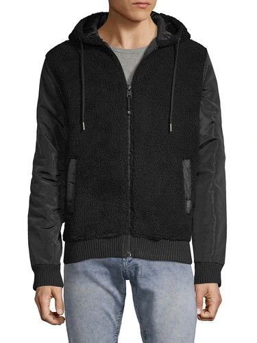 BUFFALO David Bitton Hooded Faux Fur 
