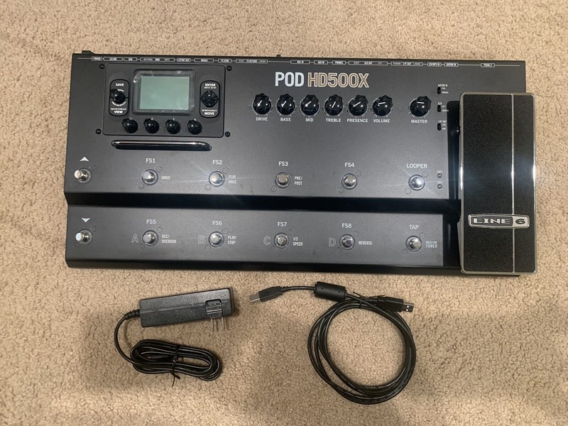 Line 6 Pod HD 500X guitar multi effects board