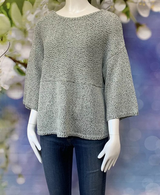 Pure Jill J Jill Kimono Sleeve Marled Tunic Sweater womens size S Petites | eBay