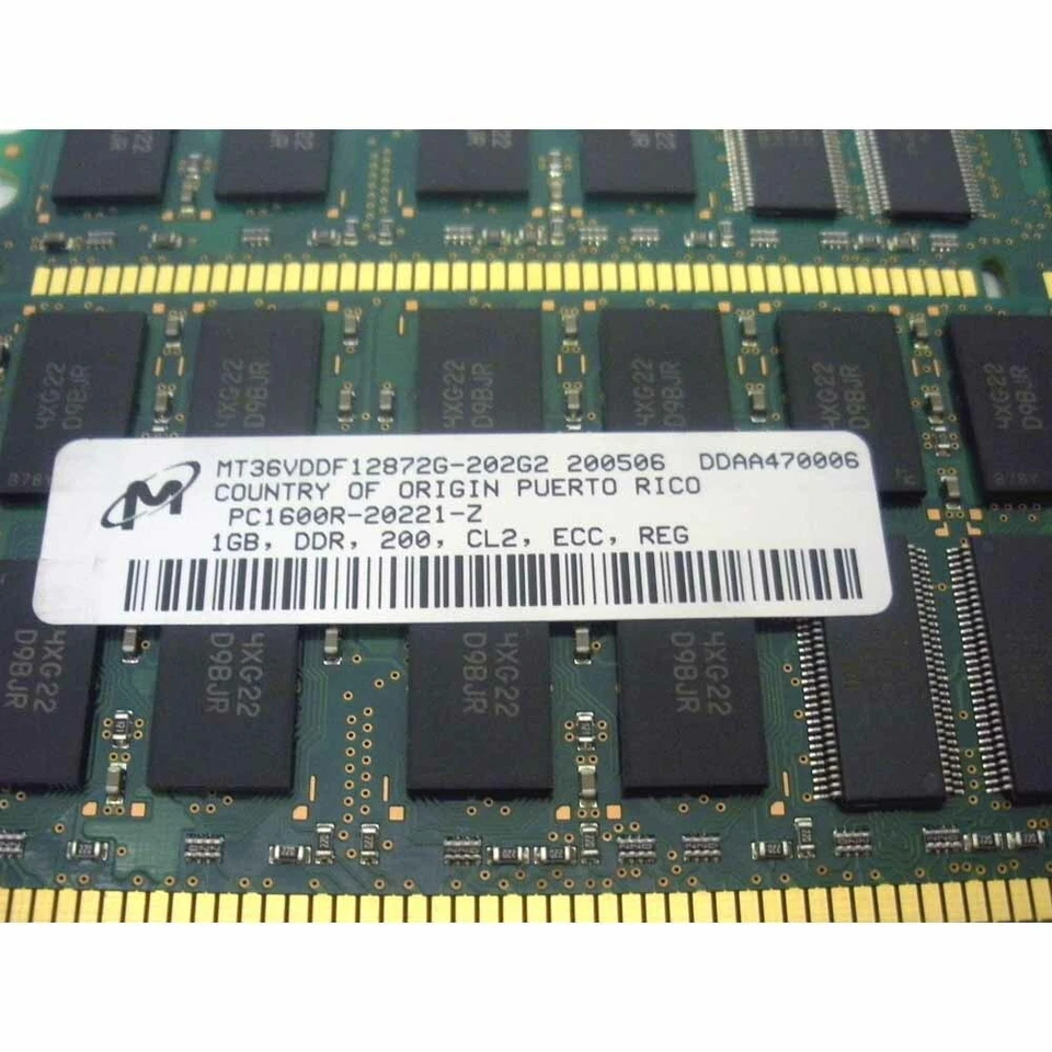 HP 187420-B21 Memory Kit 2GB PC1600 DDR-200MHz - Image 3 of 4