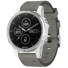 Garmin Unisex Smartwatch fēnix 5S Plus Multisport GPS Grey Strap 010-01987-04