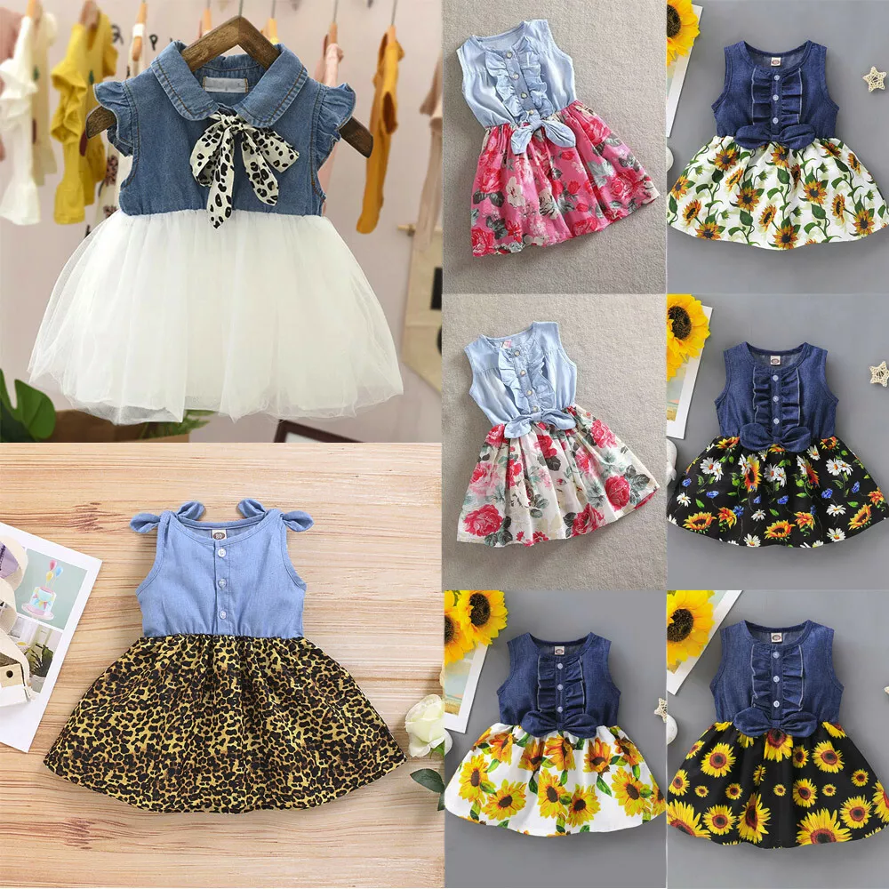 Baby frock store bow design