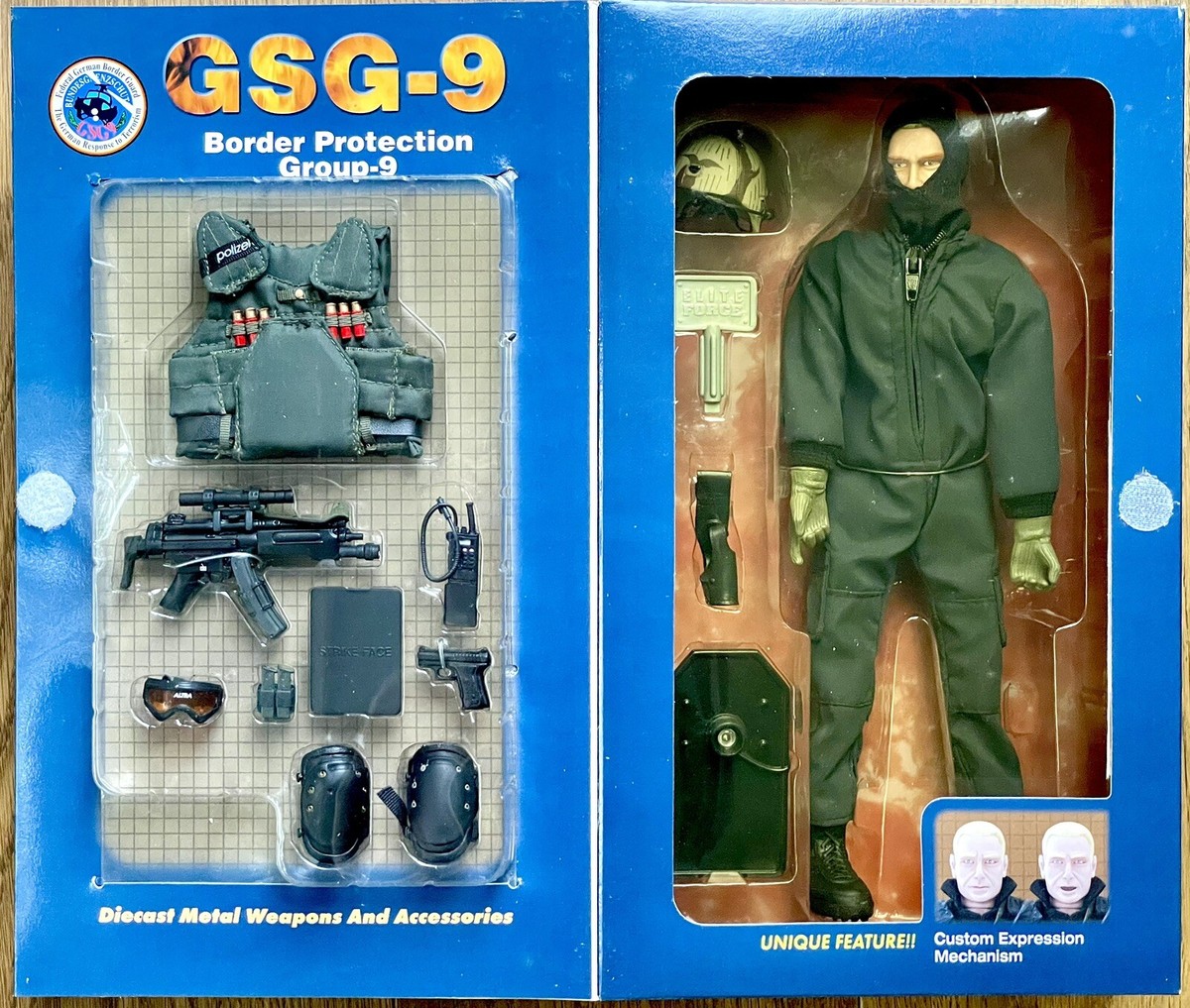 Elite Force German GSG-9 1:6 anti-terrorism action figure Elite Force German GSG-9 1:6 anti-terrorism action figure