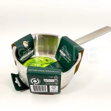 GreenPan Chef's Saucepan  7"  Stainless steel With  No Lid New