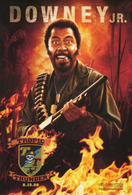 68080 Tropic Thunder Movie Robert Downey Jr Wall Decor Print Poster