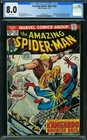 AMAZING SPIDER-MAN  #126    NICE! "HUMAN TORCH"  CGC8.0 4701806017