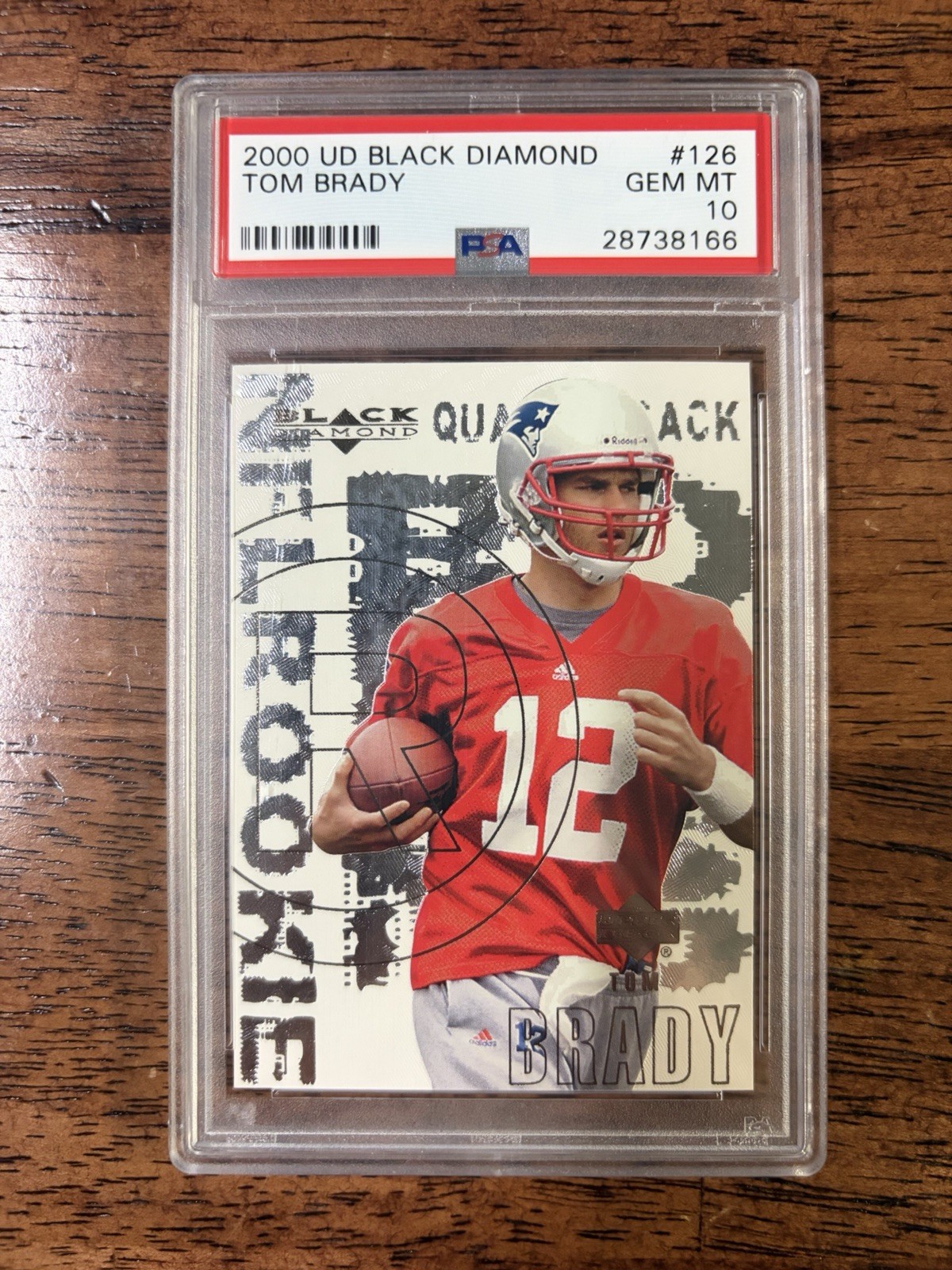 Tom Brady Upper Deck Black Diamond #126 Base