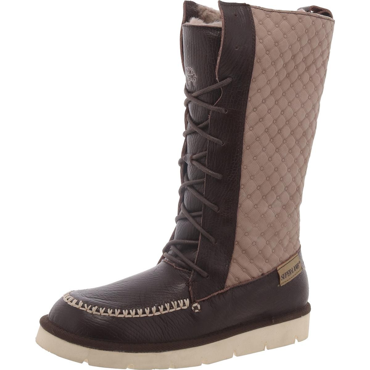 Женские зимние ботинки Super Lamb Altai коричневого цвета 9 Medium BM BHFO 5579 18890₽