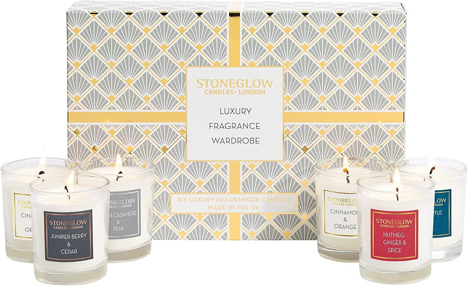 Stoneglow Seasonal Fragrance Wardrobe Gift Set - 6 Votive Candles