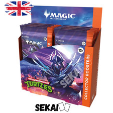 MAGIC TEENAGE MUTANT NINJA TURTLES COLLECTOR BOOSTER BOX ENGLISH PREORDER ENG