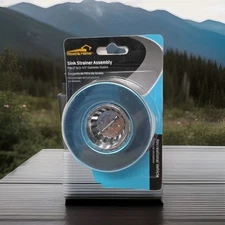Sink Strainer Assembly Fits 2" to 2 1/2" Diameter Drains NEW RV's Road & Home