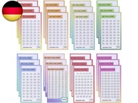 [24Er Set]- A6 Sparchallenge Budgetplaner- 8 Sparchallenges - Budget Planner