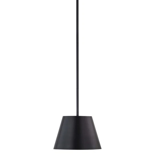 Z-Lite 2307-12 Lilly 12"W Pendant - Black - Picture 1 of 12