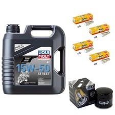 Kit Olio 4L Ispezione Filtro Olio Candele per Ducati GT 1000 C103 GT1000 2007-10