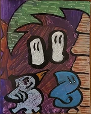 Ghost Vacation Painting Exotic Island Wildlife Dead Holiday Bird Excursion Local