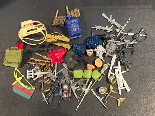 gi joe weapons accessories lot vintage ARAH original YOU PICK