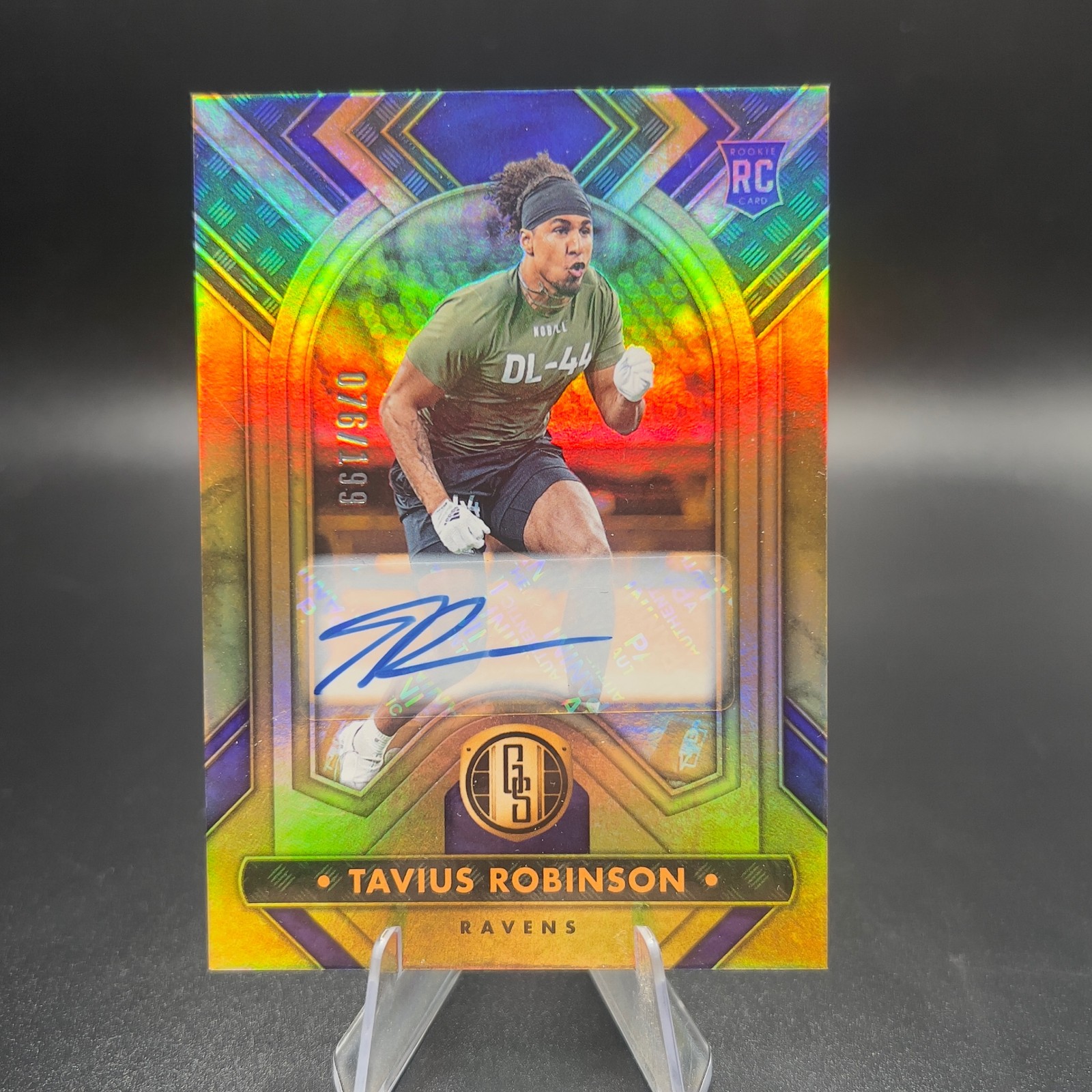 Tavius Robinson Panini Gold Standard #185 Autograph