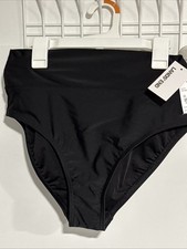 NWT Lands' End Women High Waisted Bikini Bottoms Size Large 14-16