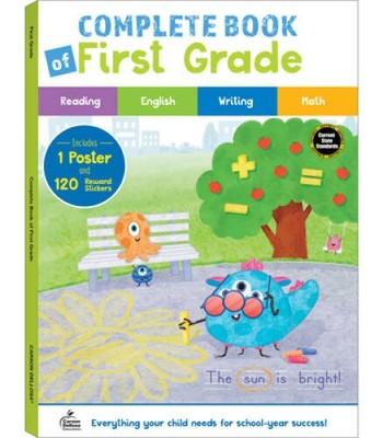 Carson Dellosa The Complete Book of First Grade WorkbookSpelling - ACCEPTABLE