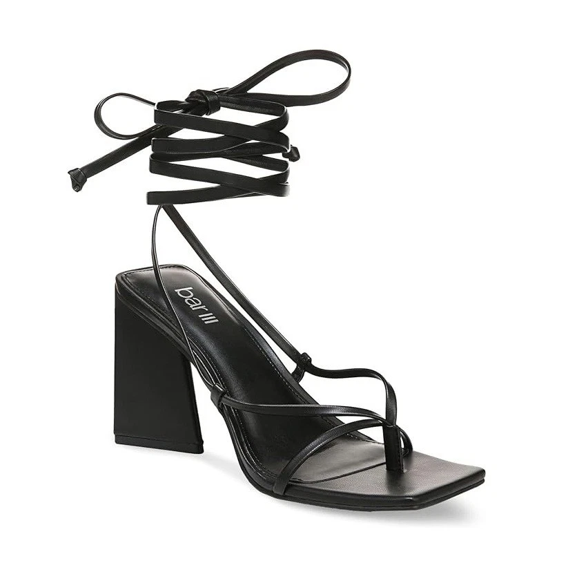 Bar III Heels for Women for sale | eBay NEW BAR III BLACK HEELS, SIZE 11 display picture 1