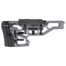 MDT SRS X Skeleton Buttstock, Adjustable, Gray, XTN Interface (102611-GRY)