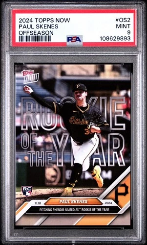 Paul Skenes 2024 Topps Now Offseason PSA 9 #OS2