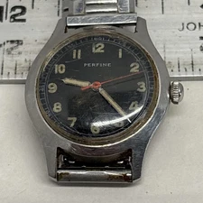 Vintage Perfine Richmond Duralast Wrist Watch - Working